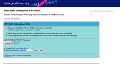 Desktop Screenshot of helix.gersteinlab.org